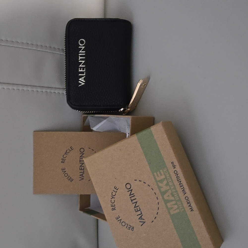 VALENTINO MARIO BLACK WALLET